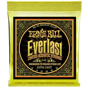 Ernie Ball 2560 Everlast 80/20 Bronze Extra Light